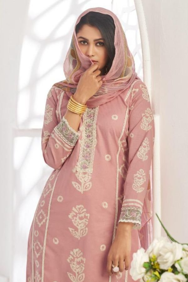 Kesar Karachi Rose 2 Pure Cemric Printed Salwar Suits 87003