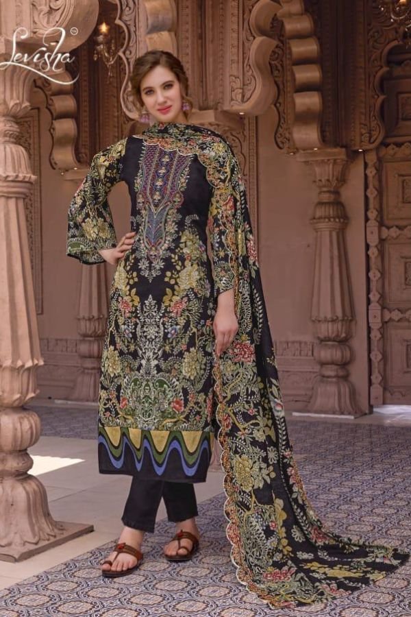 Levisha Nargis Nx Vol 2 Cotton Ladies Salwar Suit 2014