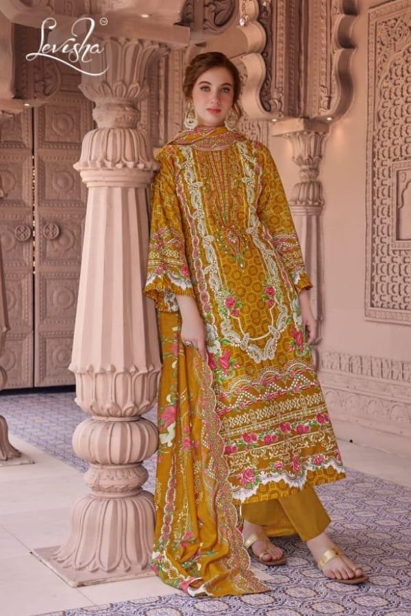 Levisha Nargis Nx Vol 2 Cotton Ladies Salwar Suit 2016