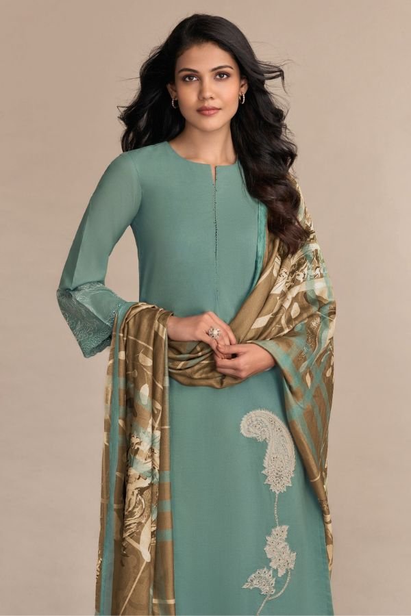 Omtex Sanskriti Style Lawn Cotton Ladies Salwar Suit 7781-B