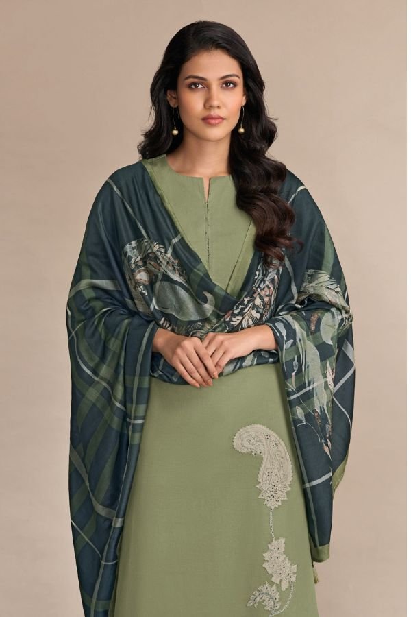 Omtex Sanskriti Style Lawn Cotton Ladies Salwar Suit 7781-D