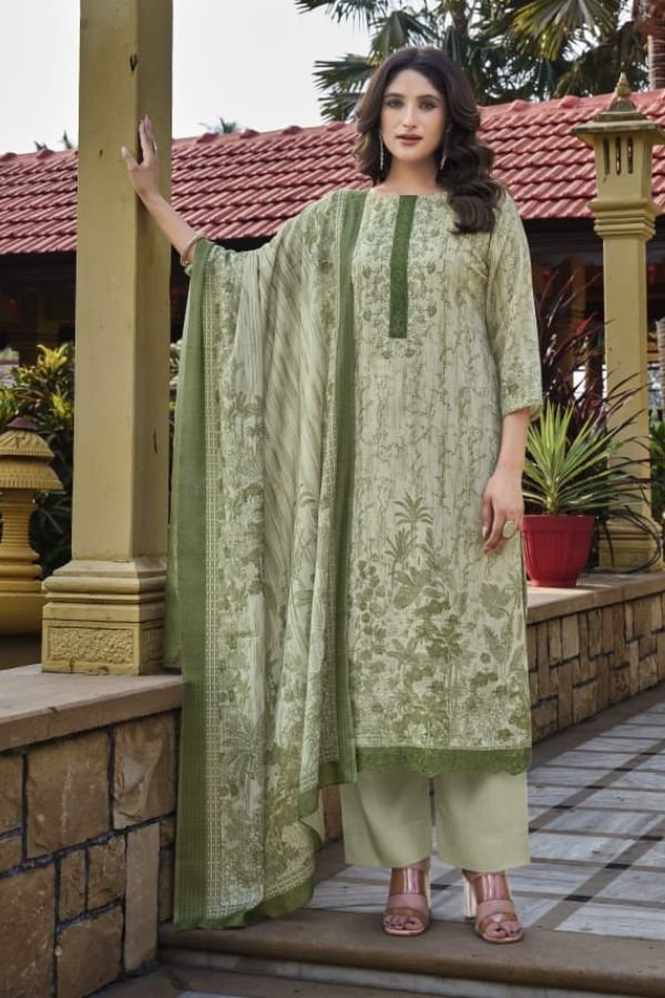 Rivaa Leena-5 Linen Printed Salwar Suit 3848-A