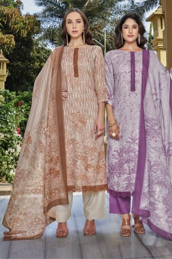 Rivaa Leena-5 Linen Printed Salwar Suit 3847-B