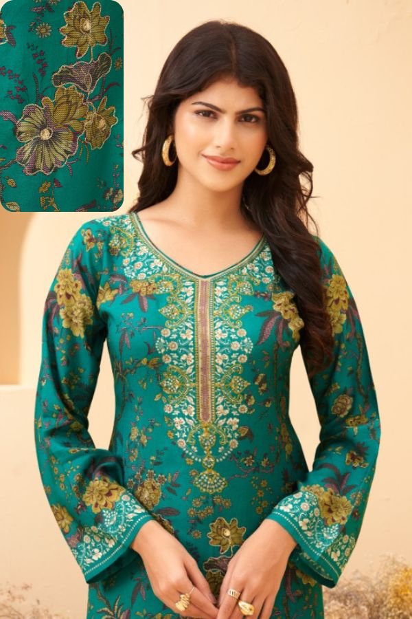 Rupali Fashion Baani Muslin Printed Salwar Suit 7803