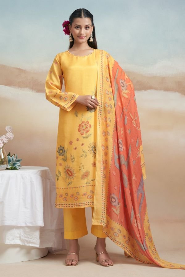 Rupali Fashion Nazarana Muslin Ladies Salwar Suit 5802