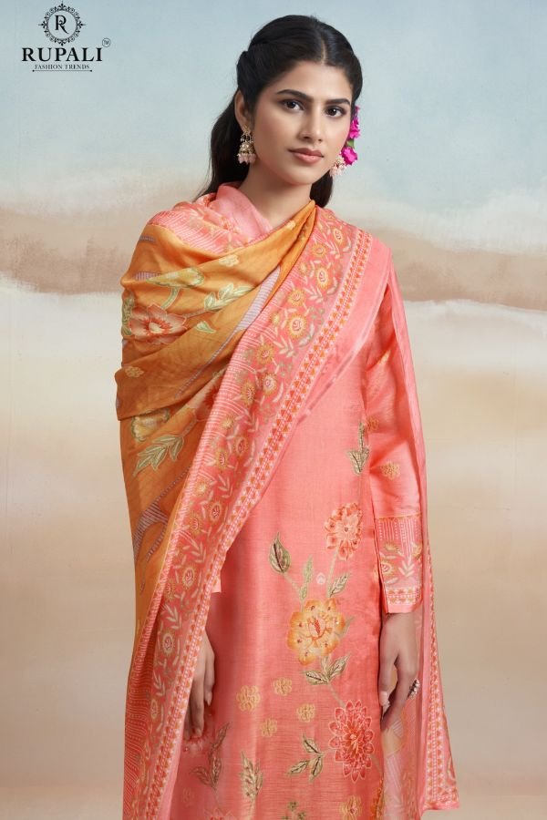 Rupali Fashion Nazarana Muslin Ladies Salwar Suit 5803