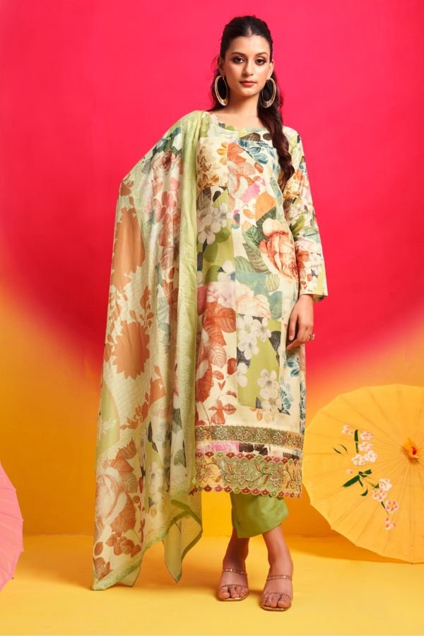 Rupali Fashion Satrangi Jaam Satin Printed Salwar Suits 5501