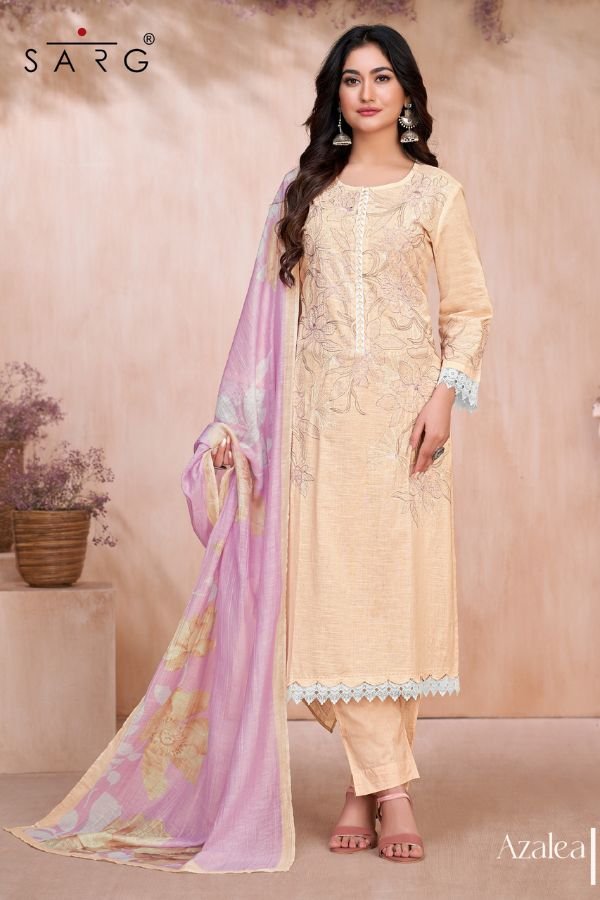Sahiba Azalea Cotton Embroidered Salwar Suit 645