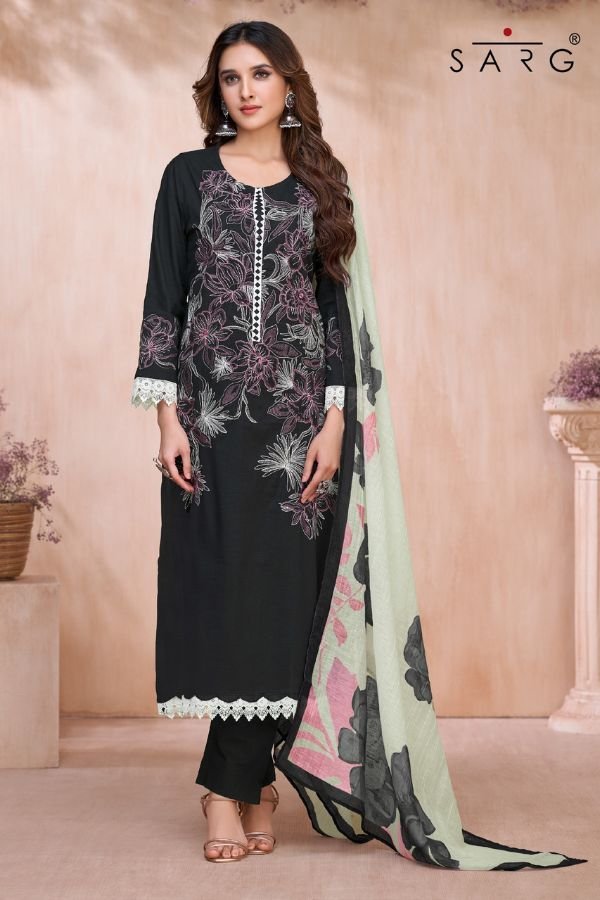 Sahiba Azalea Cotton Embroidered Salwar Suit 678