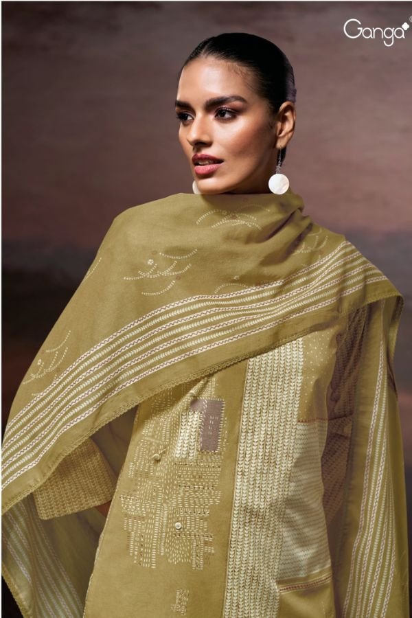 Ganga Fashion Afira S3654 Cotton Ladies Suit S3654-C