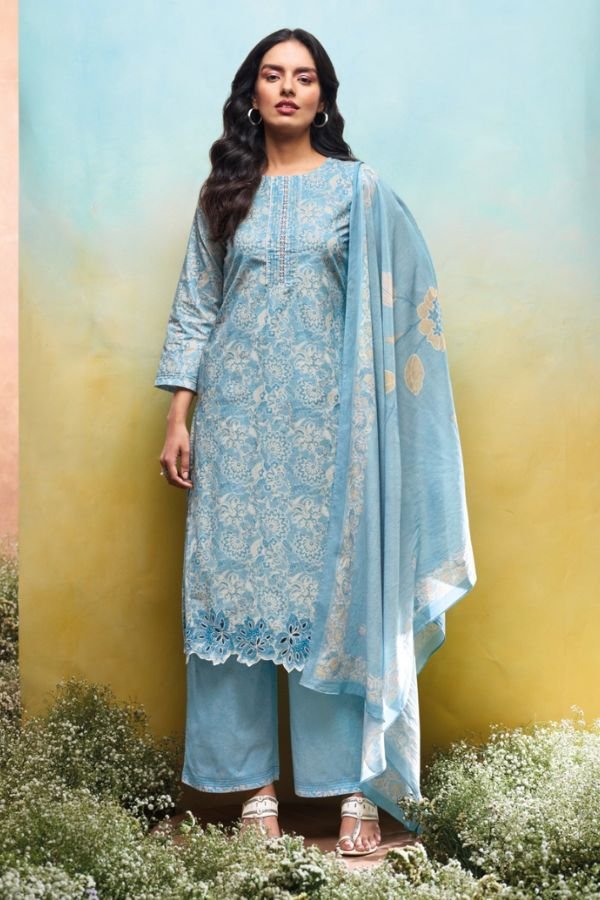 Ganga Fashion Anvee S3630 Cotton Ladies Suit S3630-B