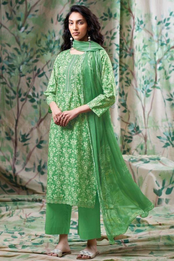 Ganga Fashion Bexley S3631 Cotton Ladies Suit S3631-D
