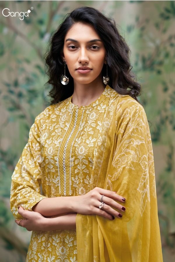 Ganga Fashion Bexley S3631 Cotton Ladies Suit S3631-A