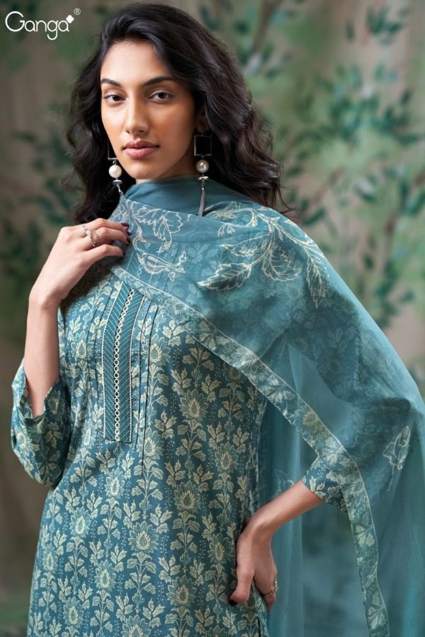 Ganga Fashion Bexley S3631 Cotton Ladies Suit S3631-B