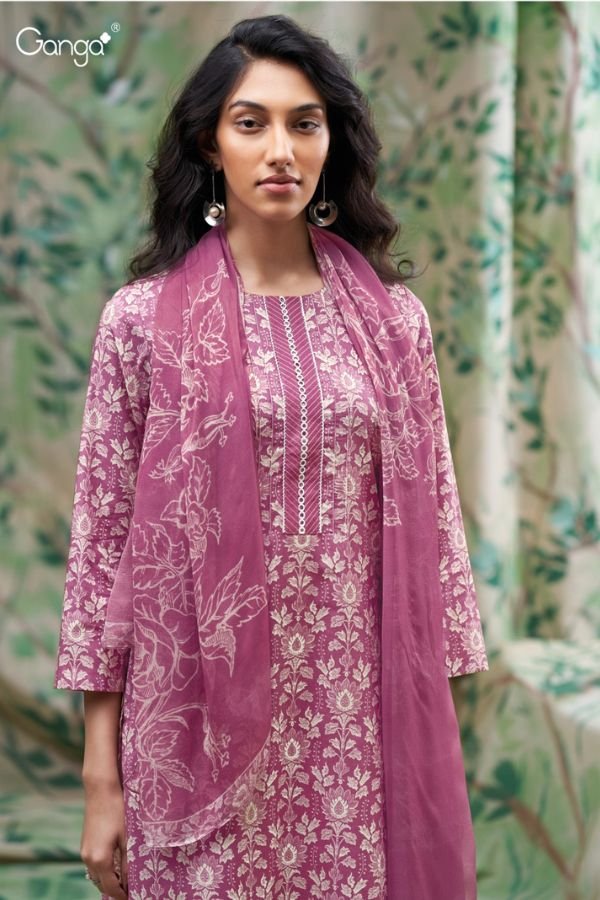 Ganga Fashion Bexley S3631 Cotton Ladies Suit S3631-C