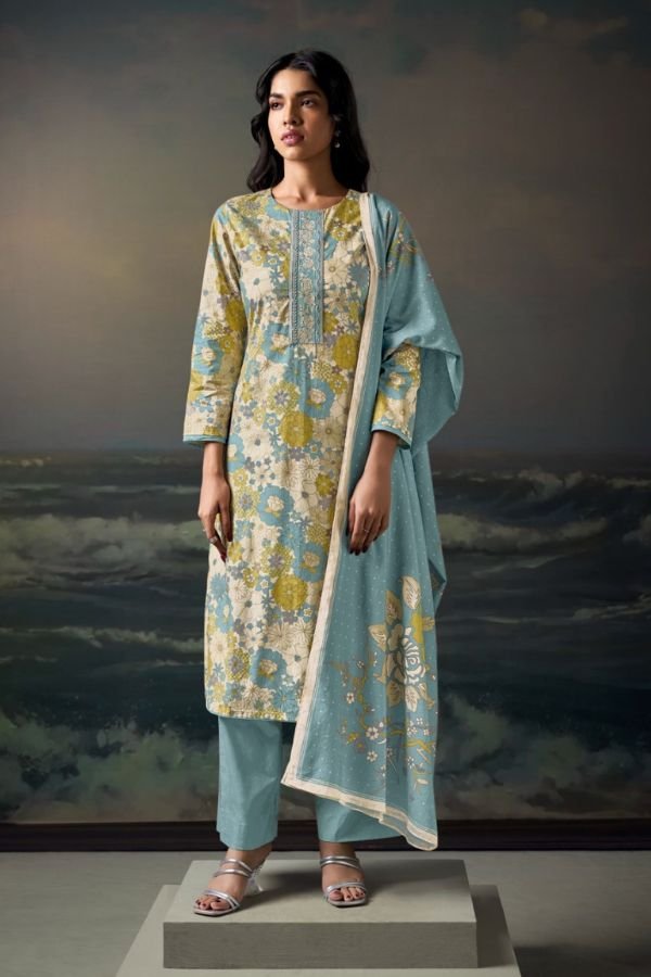 Ganga Fashion Chahana S3629 Cotton Ladies Suits S3629-C