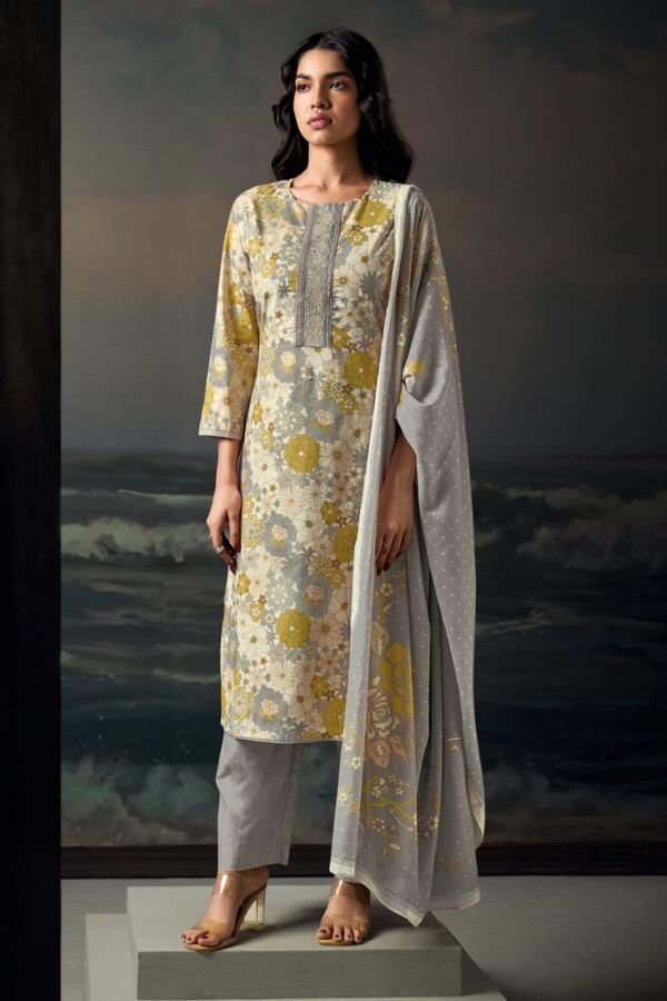 Ganga Fashion Chahana S3629 Cotton Ladies Suits S3629-D