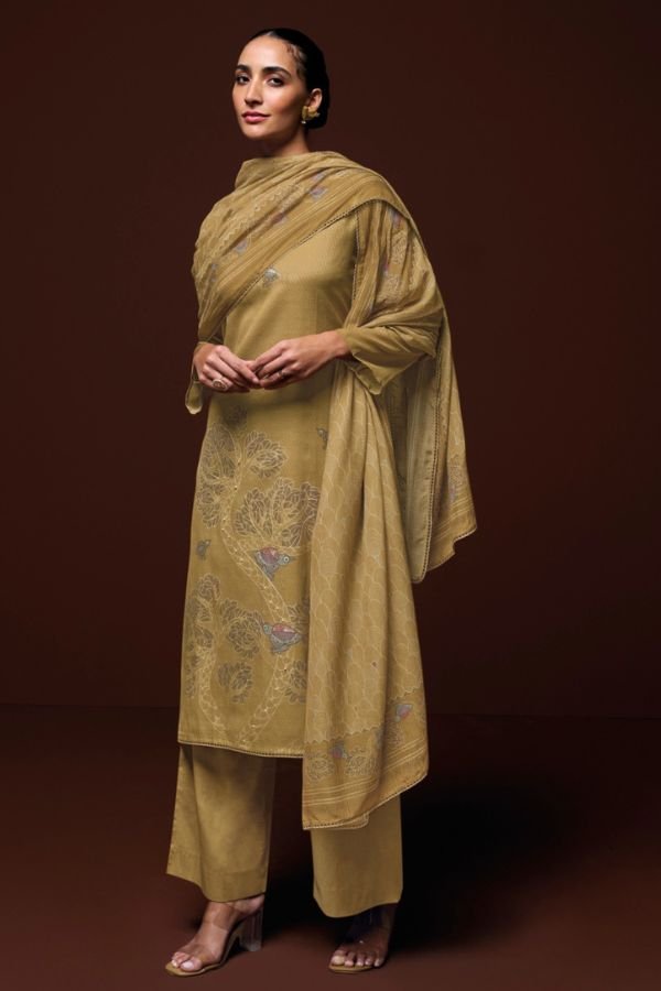 Ganga Fashion Dyuthi S3615 Mul Ladies Suit S3615-B