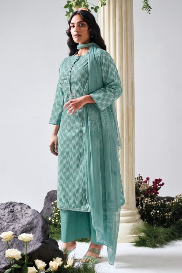 Ganga Fashion Gianella S3644 Cotton Ladies Suit S3644-D