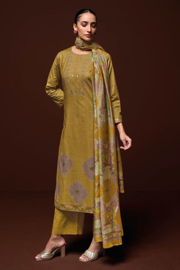 Ganga Fashion Hailey S3625 Cotton Ladies Suit S3625-D