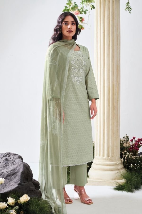 Ganga Fashion Nagma S3647 Cotton Ladies Salwar Suits S3647-C