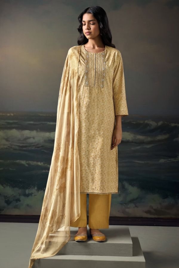 Ganga Fashion Nivara S3645 Cotton Ladies Suits S3645-A