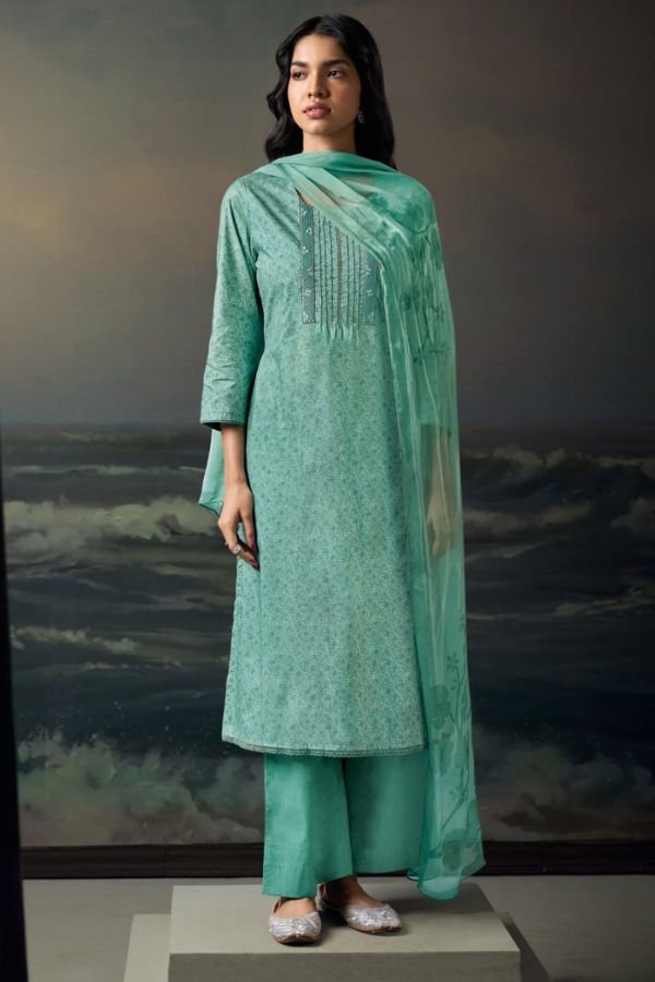 Ganga Fashion Nivara S3645 Cotton Ladies Suits S3645-B