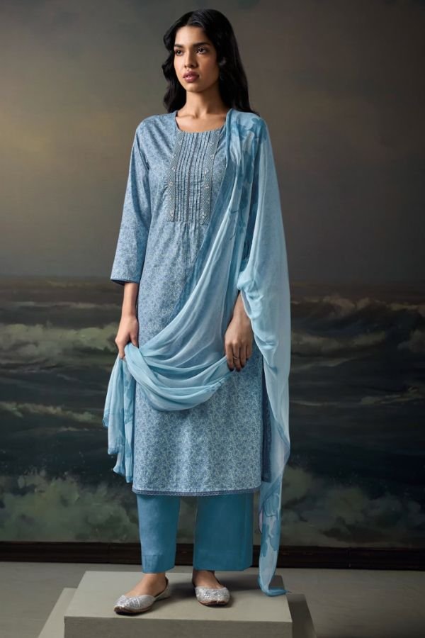 Ganga Fashion Nivara S3645 Cotton Ladies Suits S3645-D
