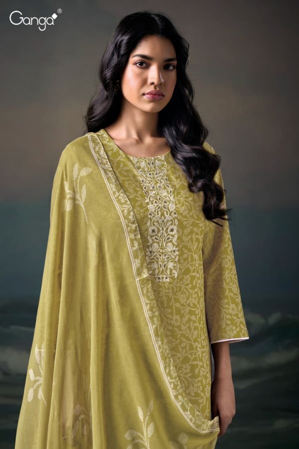 Ganga Fashion Saarya S3651 Cotton Ladies Salwar Suit S3651-A