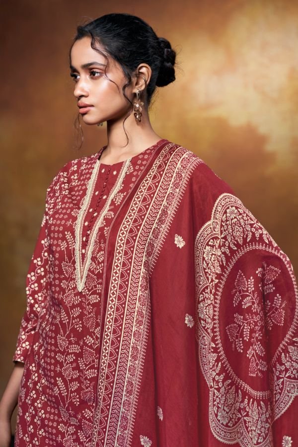Ganga Fashion Xara S3634 Cotton Ladies Suits S3634-A