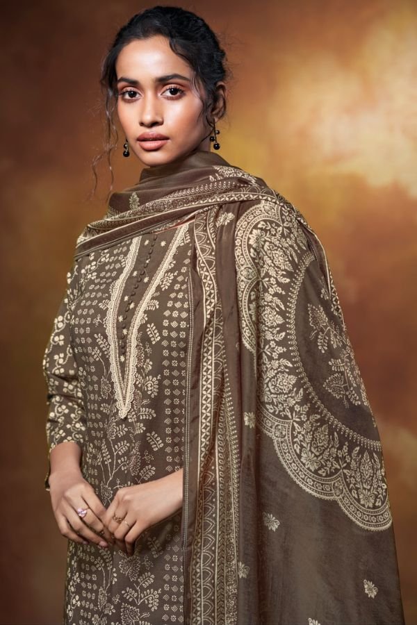 Ganga Fashion Xara S3634 Cotton Ladies Suits S3634-D