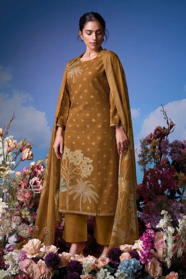 Ganga Fashion Ziya S3641 Cotton Printed Ladies Suit S3641-B
