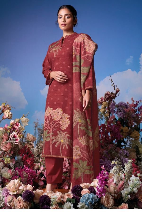 Ganga Fashion Ziya S3641 Cotton Printed Ladies Suit S3641-C