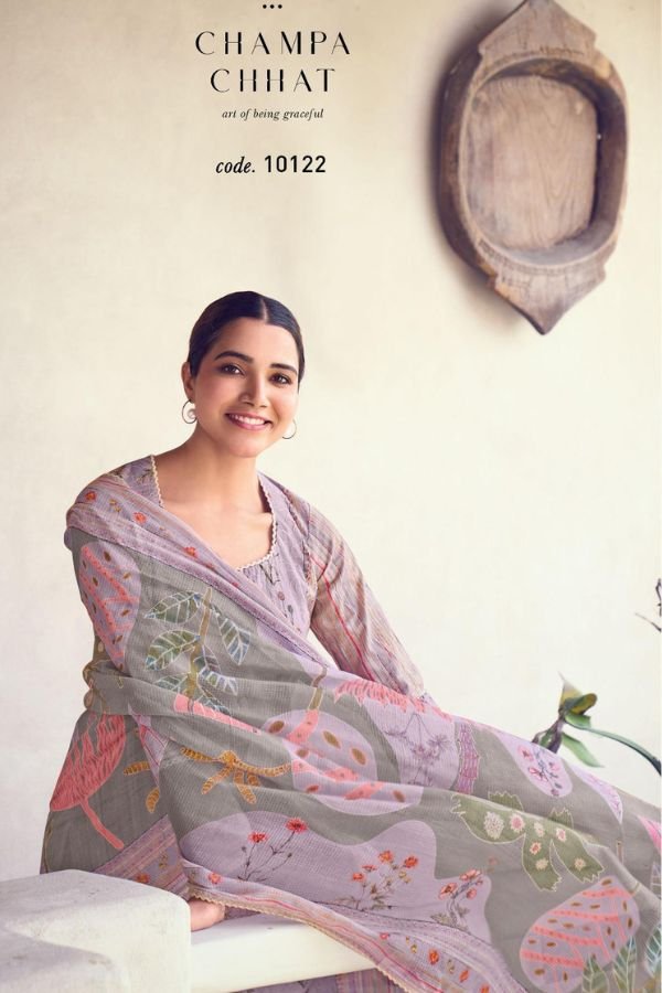 Jay Vijay Prints Khidki Vol 3 Cotton Unstitched Suit 10122