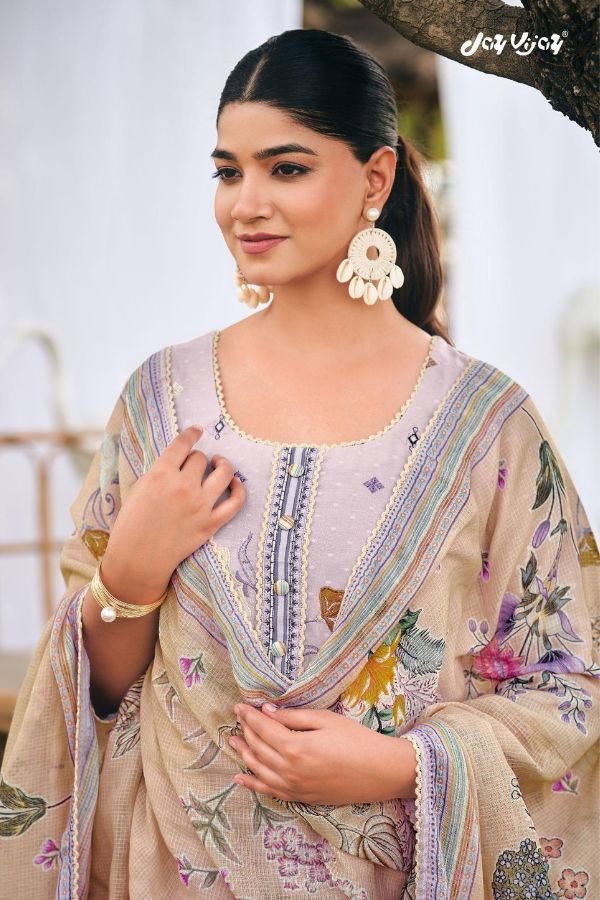 Jay Vijay Prints Masakali Cotton Unstitched Salwar Suit 9992