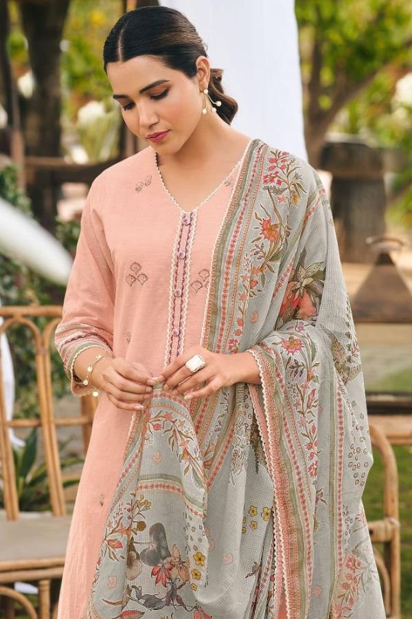 Jay Vijay Prints Masakali Cotton Unstitched Salwar Suit 9994