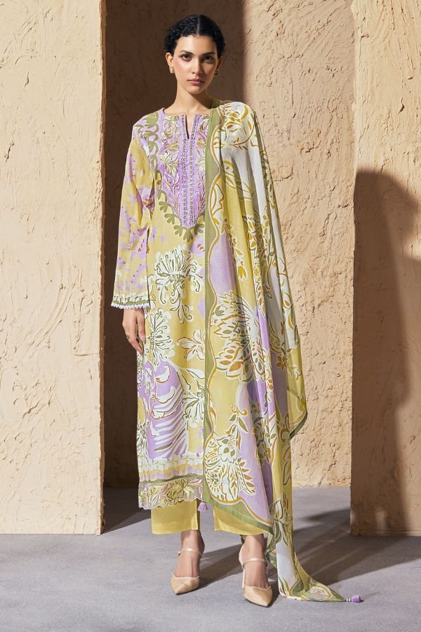 Kimora Fashion Heer Sohni Joy Cotton Lawn Salwar Suit 343