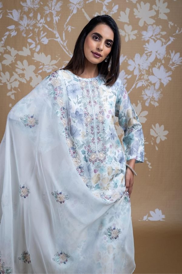 Naariti Usho Muslin Unstitched Salwar Suit AGOG-01