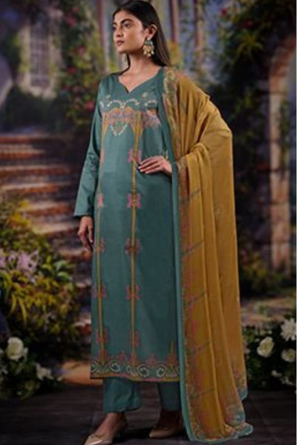 Netra Exclusive Aura Cotton Ladies Suits NE-C 1051 C