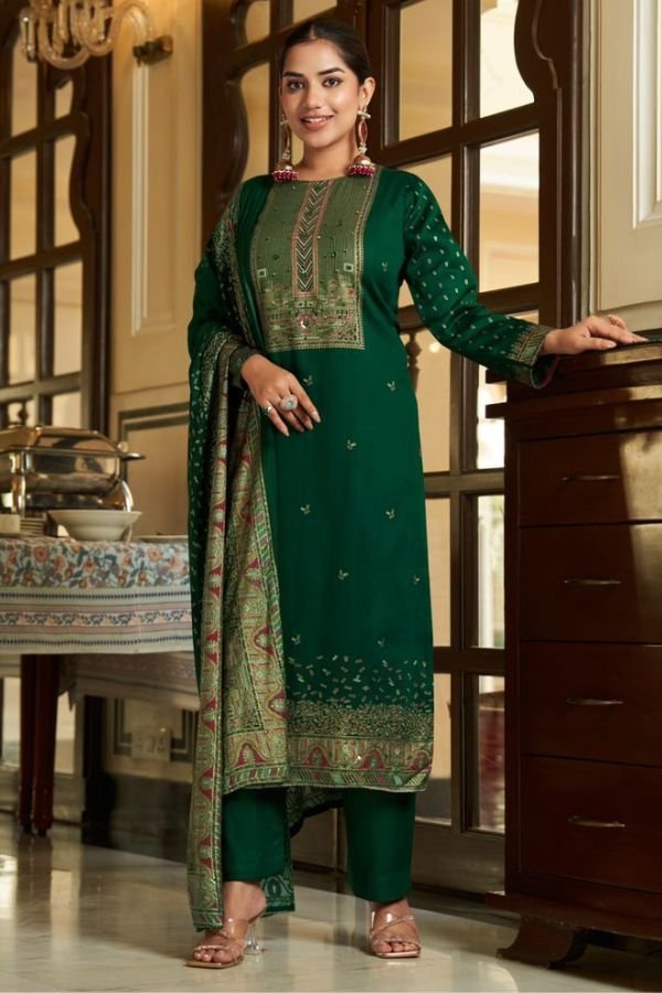 Rupali Fashion Daawat-E-Ishq Jaam Satin Printed Suits 6505
