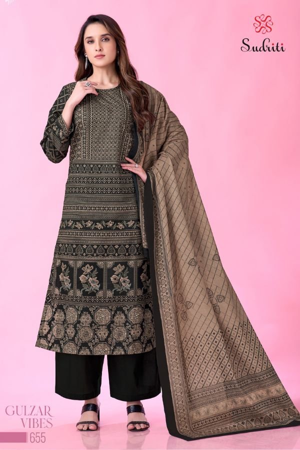 Sahiba Sudriti Gulzar Vibes Cotton Printed Salwar Suit 655