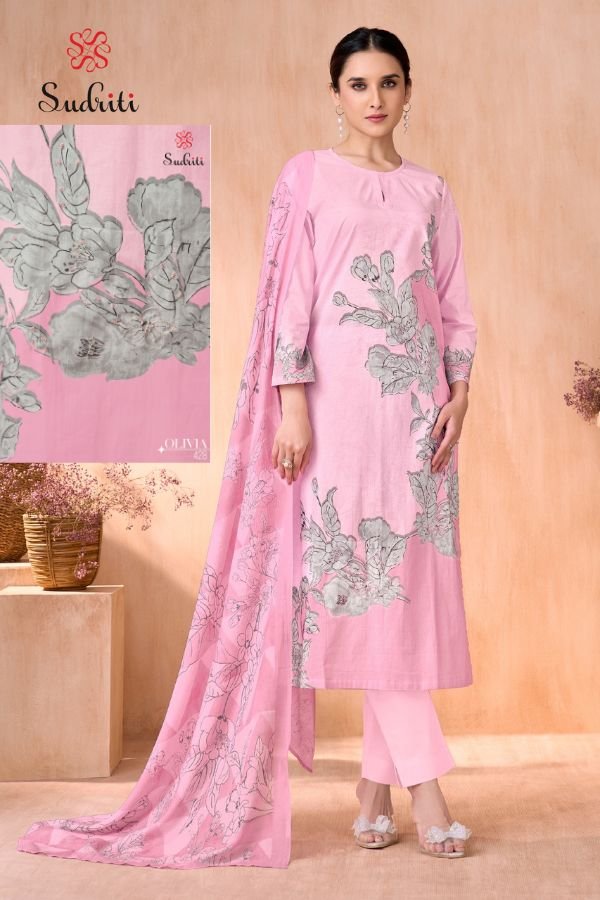 Sahiba Sudriti Olivia Cotton Lawn Printed Salwar Suit 428