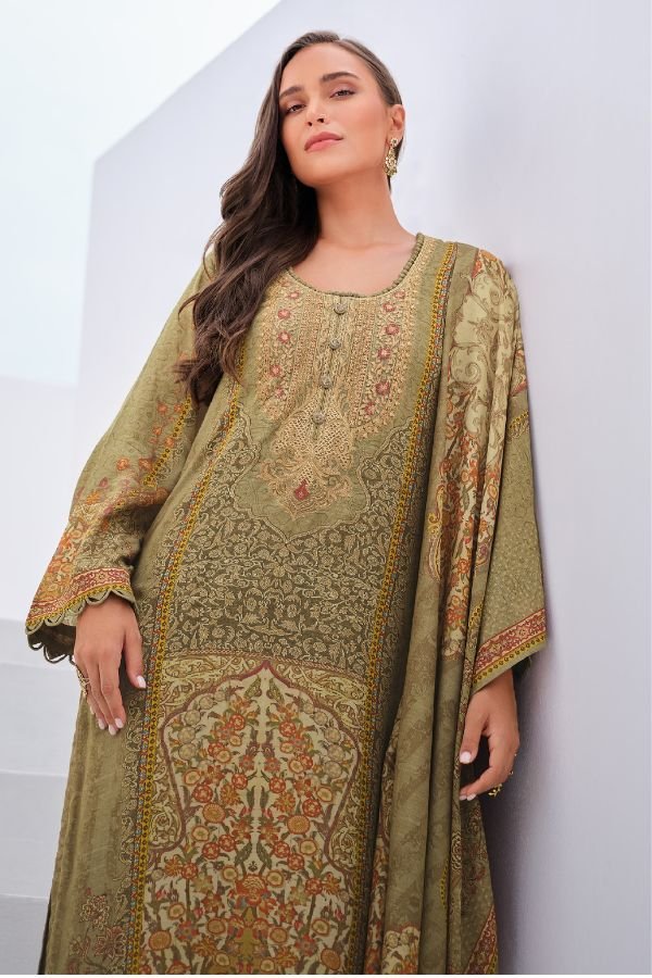 Varsha Fashions Noor Mahal Muslin Printed Salwar Suit NM-01