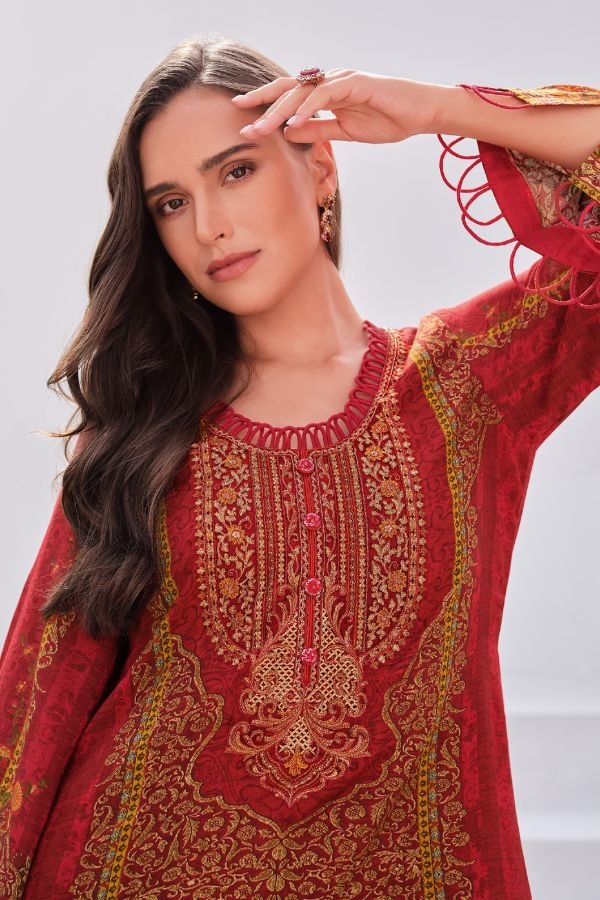 Varsha Fashions Noor Mahal Muslin Printed Salwar Suit NM-02