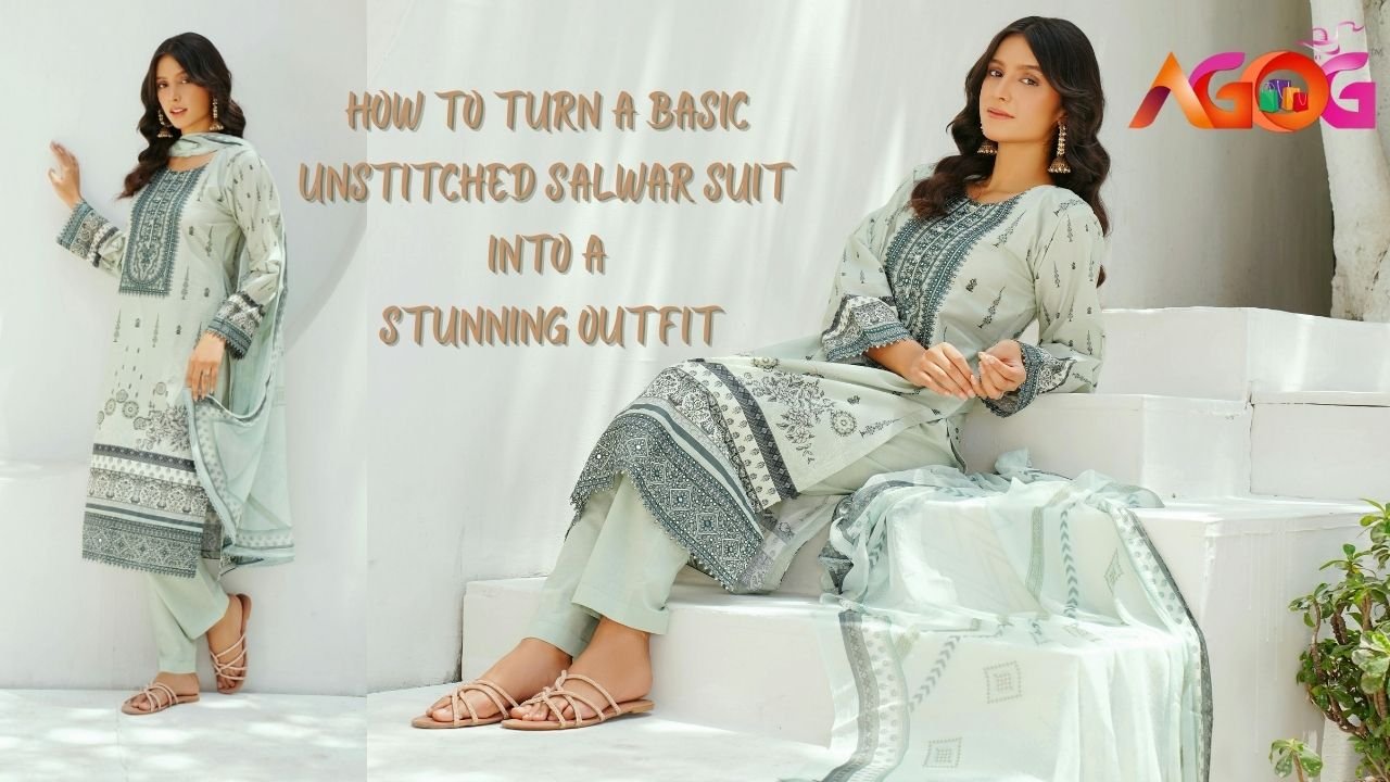 How to Turn a Basic Unstitched Salwar Suit into a Stunning Outfit