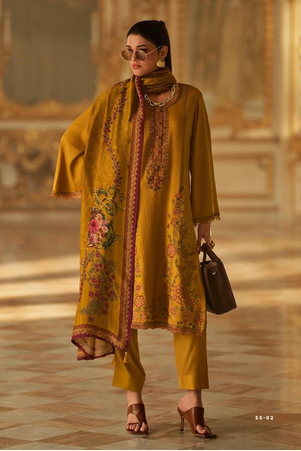 Varsha Fashion Shishira Pashmina Winter Ladies Suit SS-02