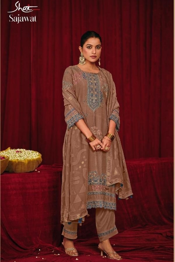 Jay Vijay Prints Sajawat Ladies Salwar Suit 3260-A