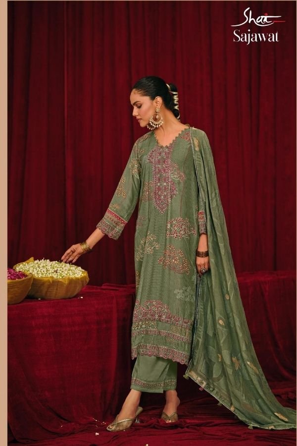 Jay Vijay Prints Sajawat Ladies Salwar Suit 3260-B