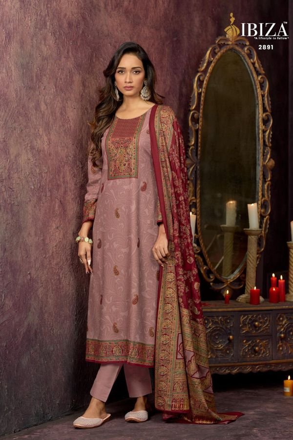 Ibiza Berluti Pashmina Winter Ladies Suit 2891