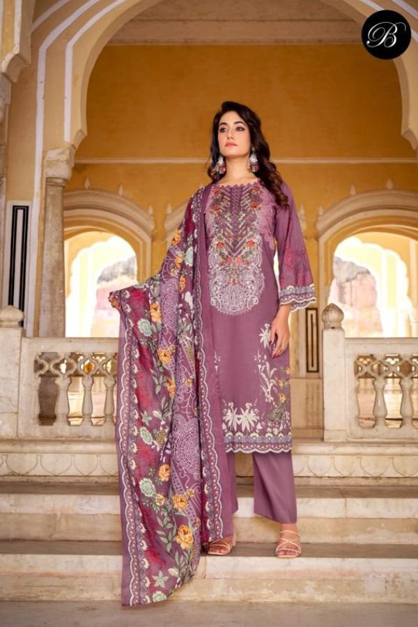 Belliza Designer Studio Naira Vol-124 Cotton Suit 920-001